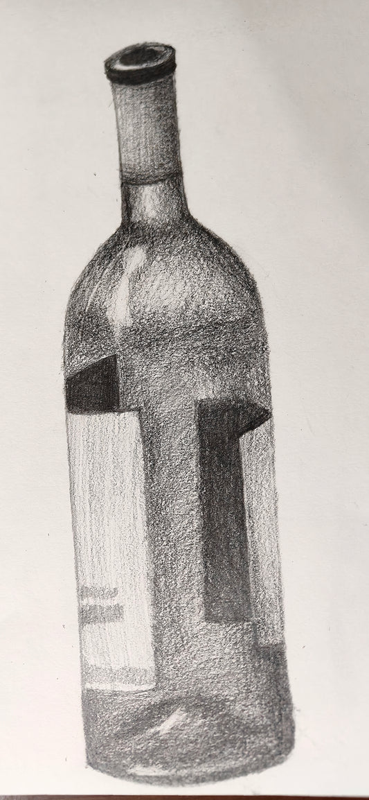 Bottle - Hand Sketch